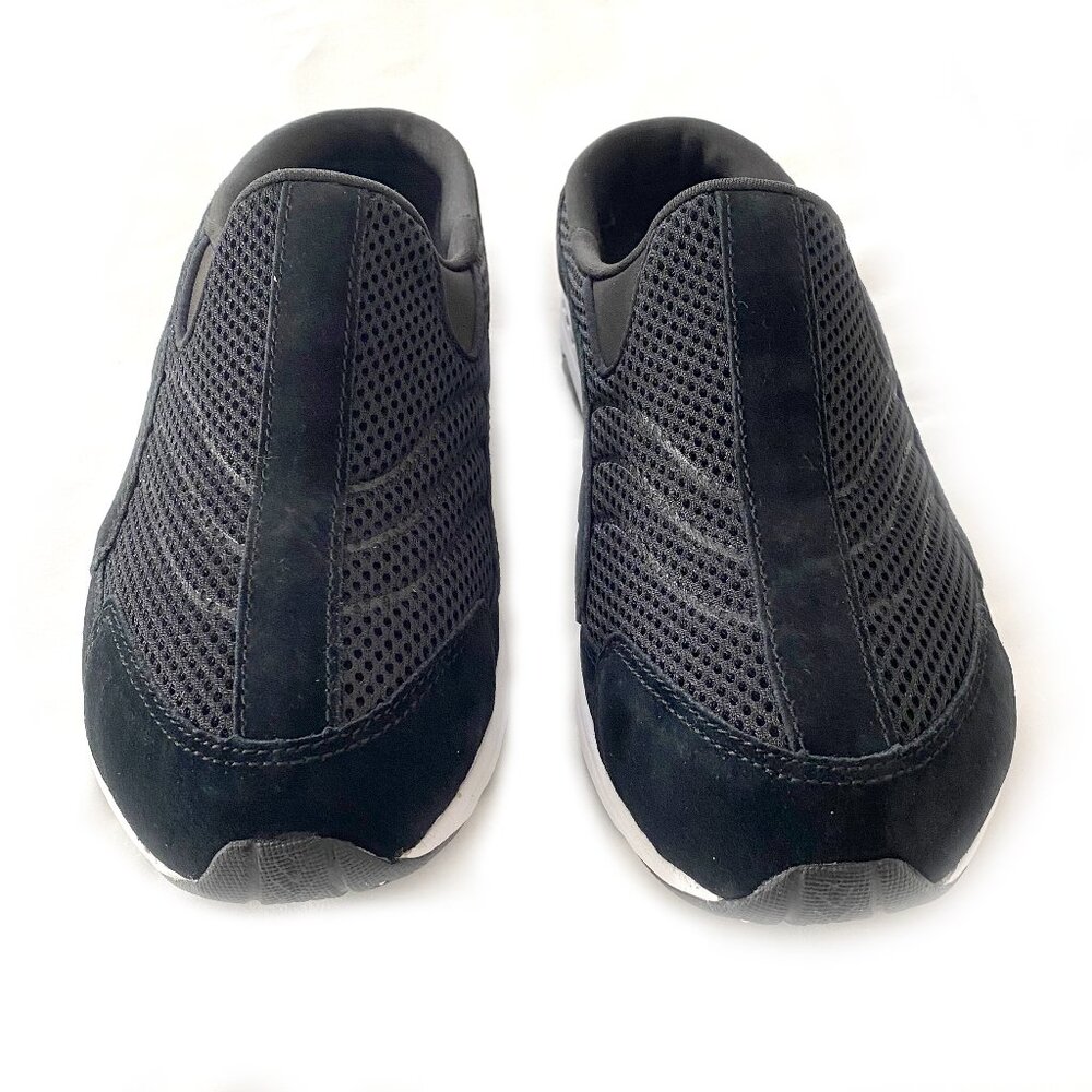 Easy Spirit Slip on Traveltime Black Clogs Wide (9WW)